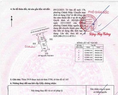 Bán nhà Thủ Dầu Một, Bình Dương, nở hậu 4.8m