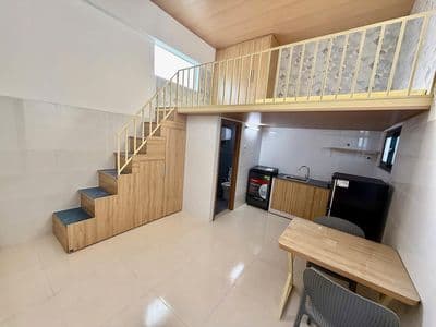 Căn hộ mới tại Hoà Xuân, 1 phòng, mặt tiền thoáng