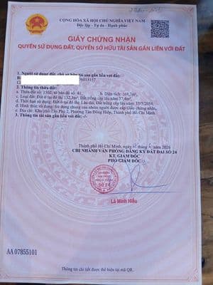 Bán đất 169m2 nở hậu Tân Đông Hiệp, Dĩ An