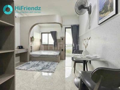 Ngay UFM, FPT - Căn hộ ban công full nội thất đầy đủ tiện nghi