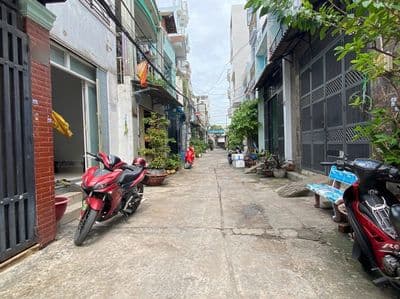 Nhà Thuê 4.5x15m.1 Lầu.Hẻm 5m Lê Văn Quới.Giá:14tr