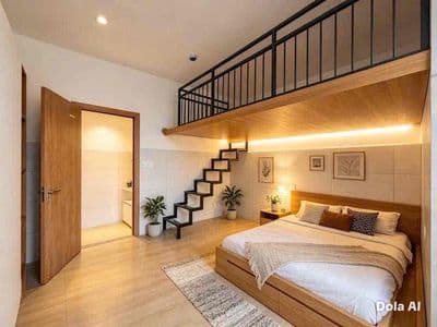 Đi bộ 20m tới vlu - nhà mới xây có thang máy - nhận 4 người 4 xe