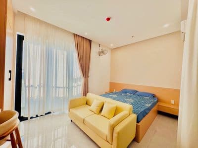 Căn hộ 1 phòng ngủ mới - ban công rộng - ngũ hành sơn