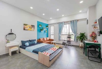 1pn 1wc full nội thất garden gate sát cv gia định phú nhuận