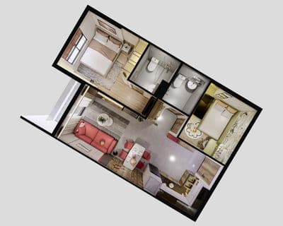 Chính chủ bán căn hộ Bcons Solary tầng trung, hướng view nội khu