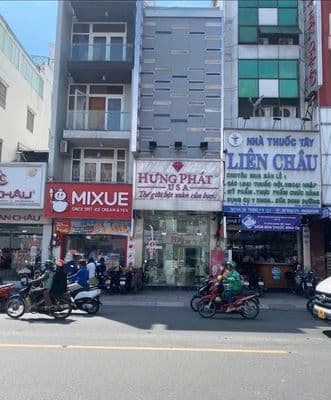 Hai bà trưng, quận 3 – nhà 2 lầu, sân thượng, vị trí trung tâm