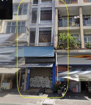 NGUYÊN CĂN 1Trệt 4Lầu mặt tiền ĐIỆN BIÊN PHỦ Q1