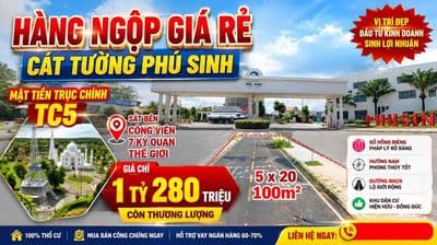 Hàng Ngộp Giá Rẻ Chủ Keth Tiền Hạ Giá Cần Bán Gấp DT : 5x20=100m2 Shr