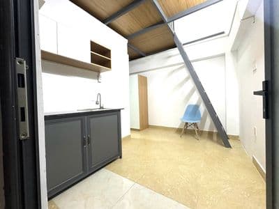 Căn hộ gác cao đứng được ngay quang trung - gần cđ y dược hồng đức