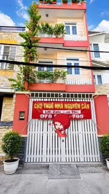 Nhà mới đẹp 1trệt 2 lầu st,3pn 3wc hẻm xe hơi hương lộ 2
