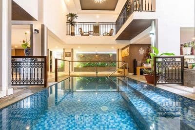Cần cho thuê tòa căn hộ 6 tầng 17 phòng đường Mỹ Đa Đông 12, P. Mỹ An