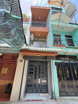 Nhà mới đẹp 3 tầng 3PN đường xe hơi 5m Quốc lộ 1K, Linh Xuân, Thủ Đức.