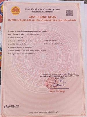 Lên sóng Siêu phẩm nhà phố tại địa chỉ 161/14/2 ds4 thống nhất