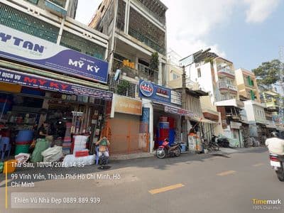 Bán mặt tiền 122-124 Vĩnh Viễn quận 10 (DT: 5.3 x 12m trệt,3 lầu)