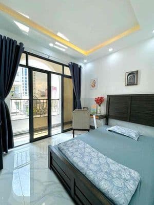 Căn hộ 1 phòng ngủ thang máy ba công cực chill