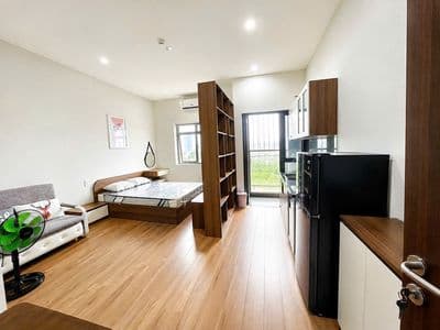 Căn hộ full nội thất - có ban công - gần cầu hòa xuân