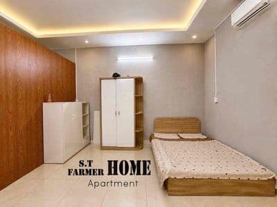 Studio ban công tách bếp 35m² full nt – gần hv hàng không tân bình