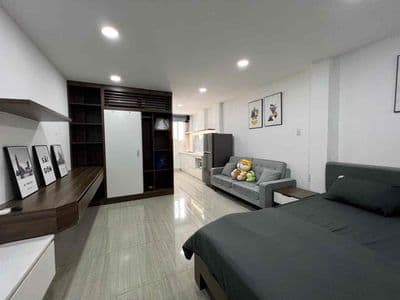 Căn hộ ngay công viên 23/9, studio cửa sổ - full nt hiện đại