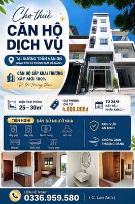 cho thuê căn họ gần bến trung tâm