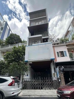 Tòa nhà thạch thị thanh q1 – hầm + 5 lầu – thang máy – 130 triệu