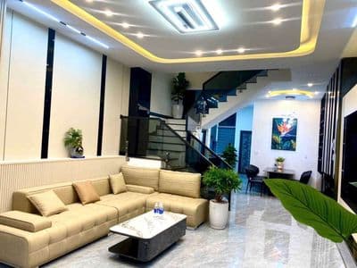 CHO THUÊ NHÀ 4 TẦNG: HUY CẬN - 5 phòng - 4wc - đủ nội thất cao cấp