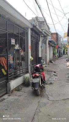 Cho thuê nhà góc 2 mặt hẻm – đông hưng thuận 5, q12 - 6 triệu