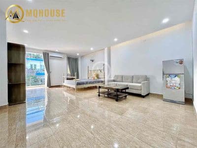 Căn hộ 45m2 Full Nội Thất Ban Công Cực mát khu biệt thự an ninh 24/7