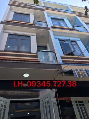 Nhà Phố 3 Lầu, HXH Phú Định p16 Q8 gần Hoàng Ngân, cách V.V.Kiệt 500m