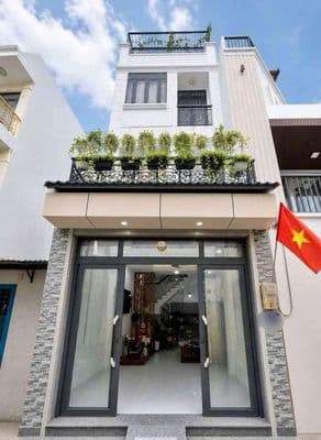 Nhà 4 tầng Kiên cố sát Aeon Tân Phú-160m2-4PN-hẻm xe hơi-hoàn công đủ