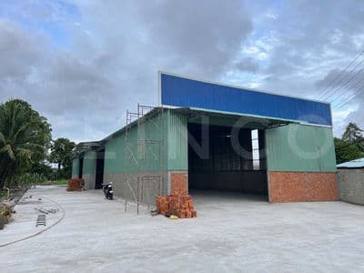 Kho xưởng 700 m² có sân bãi rộng, kho nội bộ đường Quốc Lộ 91