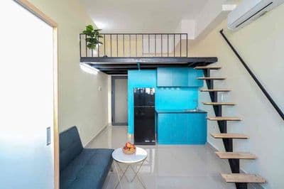 Duplex cửa trời_gác cao 2m_cách cv phần mềm 2km_cách đh huflit 2km