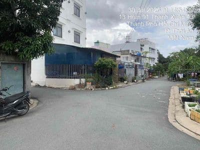 bán đất thạnh xuân 43 dt 4x15m thổ cư 60 đường xe hơi