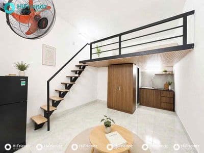 Phòng gác đẹp gần etown - nhà thang máy - giá rẻ - gần hvhk -greenwich