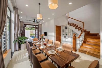 Cho thuê villa hồ bơi 5pn - khu nam việt á