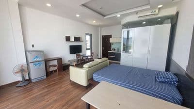 Căn hộ full nội thất nằm khu phố Hàn cho thuê lâu dài