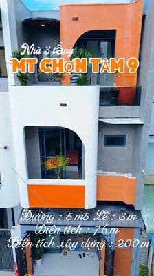 nhà 3 tầng 3 mê xây mới