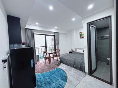 Siêu phẩm CCMN 26-35m2 Full đồ. ban công thoáng ngay Đh Y, ngã Tư Sở