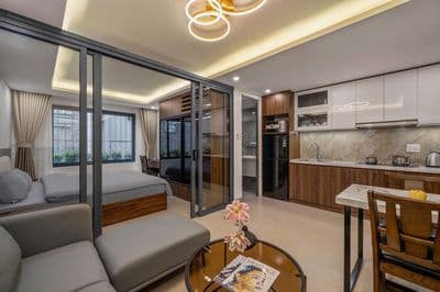 Cho thuê căn hộ 1pn đường hà kỳ ngộ - sơn trà - gần biển