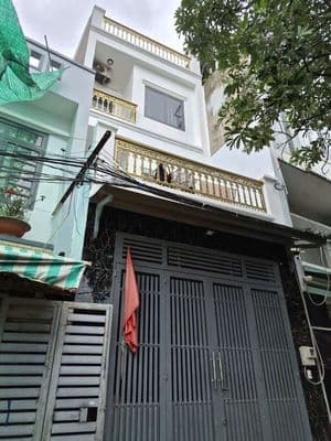 nhà 3 tầng P.Bình Hưng Hòa – 4x16m, 4PN 3WC, sân thượng,nhận 15/9 – 12