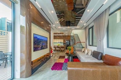 Villa hải châu góc 2mt 5 phòng ngủ giá 55 triệu/tháng