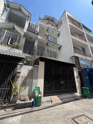 Cho thuê nhà hẻm xe hơi cộng hòa 5x20m trệt 3 lầu - 5pn nhà mới đẹp
