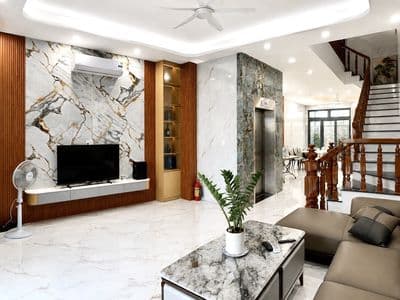 Nhà hà quang 2 - 3 phòng ngủ - full nội thất - có thang máy