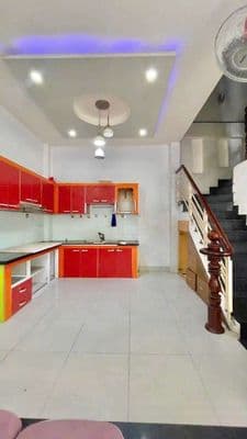 Nhà 1 Trệt 2 Lầu 3PN 7x8,6m Hẻm Xe Hơi Huỳnh Tấn Phát Quận 7