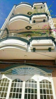 Cho thuê nhà đường tân hương: 4,5 x 18 m đúc 3,5 lầu 4 pn, 4 wc
