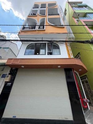 Nhà 6 tầng chdv thang máy — nguyễn sơn nguyễn như lãm 70m2 (5.5x13)