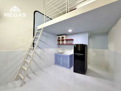 Phòng mới ngay huflit _ gác cao 2m 2 _ sẵn nội thất mới 100%