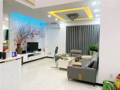 Biệt thự căn góc kế aeon 12x20m 3 tầng full nội thất