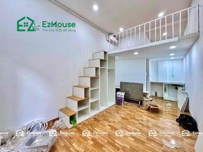1 trệt 1 lầu mới xây full nội thất ngay sát chợ an nhơn