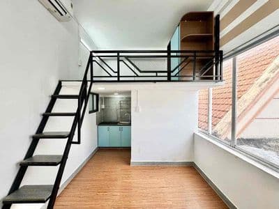 Ra mắt duplex full nội thất ban công cửa sổ trời lotte mart gv