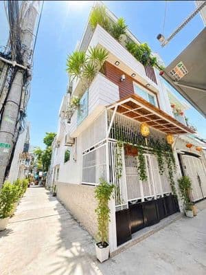 Nhà 4 tầng 3pn đẹp có nội thất 2 mặt kiệt ông ích khiêm